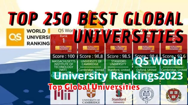 Top Global Universities